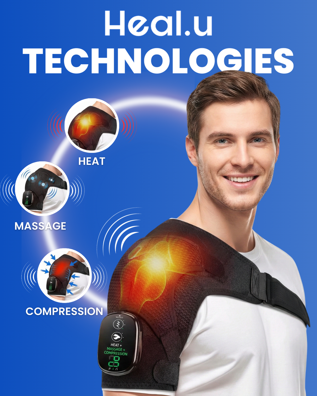 HealU™ 3 in 1 ShoulderRestore Pro